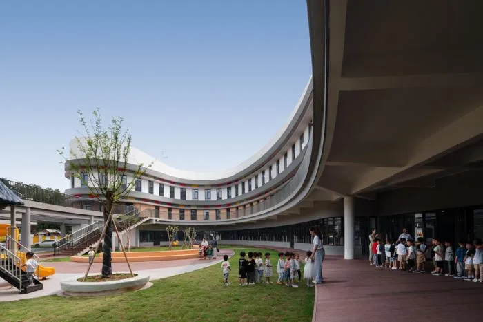 BIM建筑|三门健跳大孚双语幼儿园，台州 / 上海思序建筑规划设计