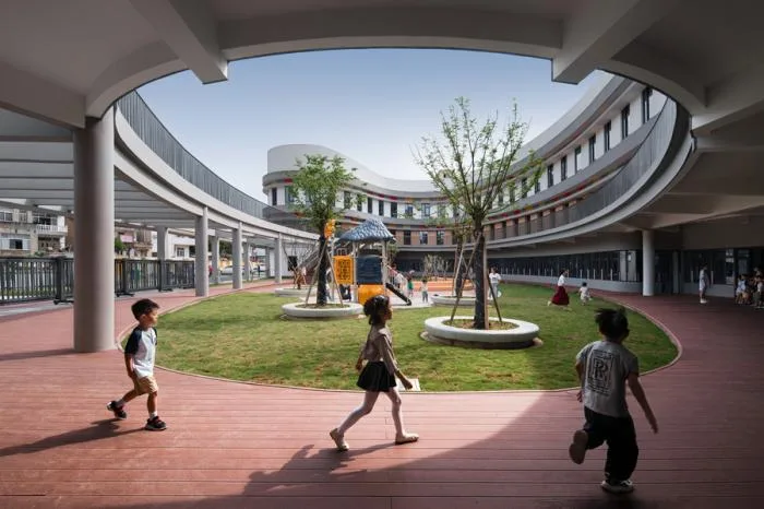 BIM建筑|三门健跳大孚双语幼儿园，台州 / 上海思序建筑规划设计