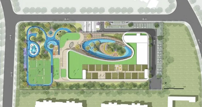 BIM建筑|三门健跳大孚双语幼儿园，台州 / 上海思序建筑规划设计