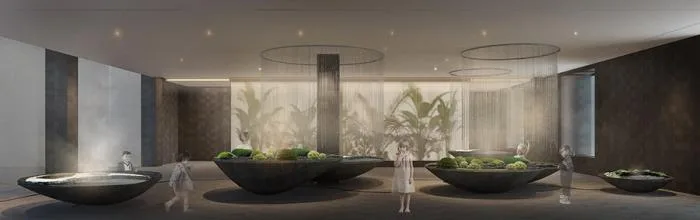 BIM建筑|北汤温泉小镇生活馆，沈阳 / 观町创新研究所
