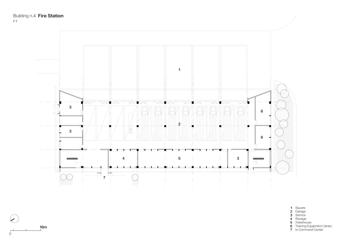 BIM建筑|黔南山地消防与应急救援训练中心 / 西线工作室