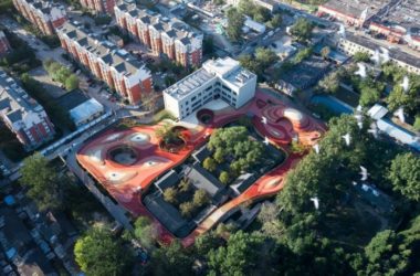 BIM建筑| MAD新作：北京乐成四合院幼儿园，将老北京“捧在手心”-BIM建筑网