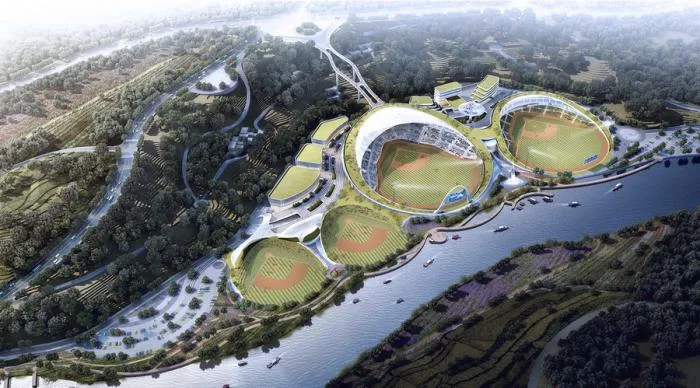 BIM建筑|云南省腾冲市国际棒球运动公园 / 深圳中海世纪建筑设计有限公司