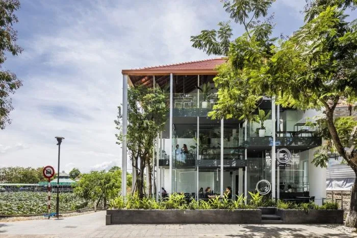 BIM建筑|O2咖啡店，越南 / MW archstudio