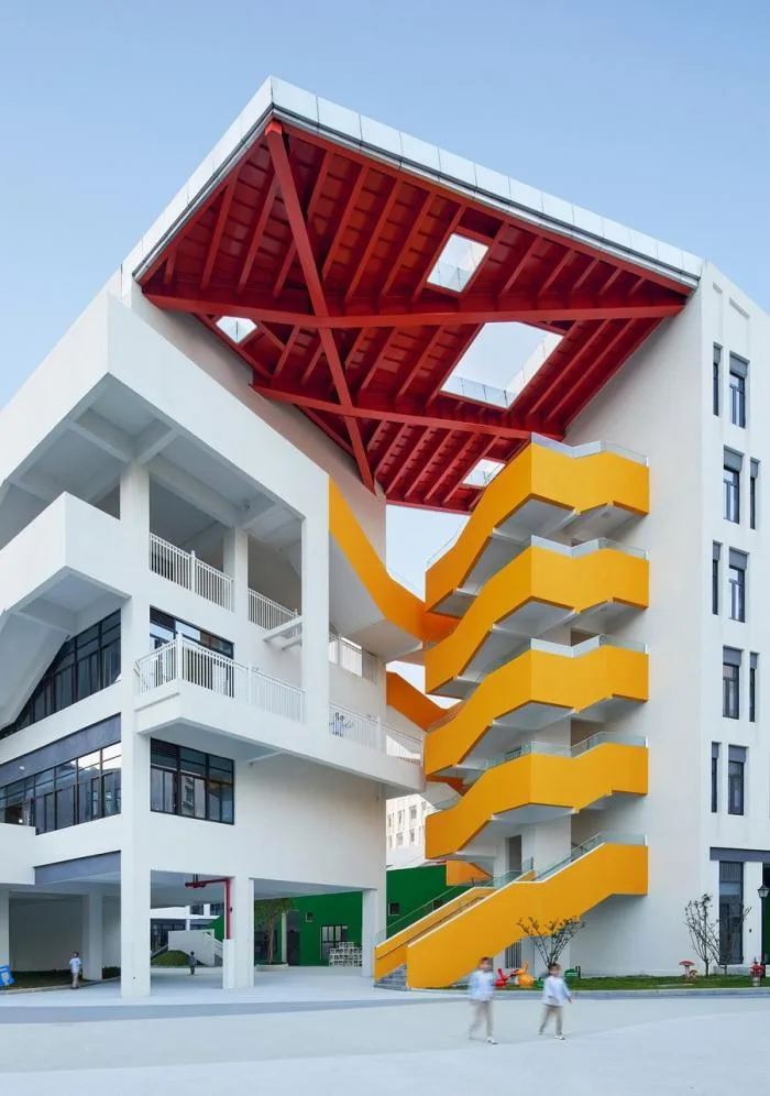 BIM建筑|乐清市育英寄宿学校小学部二期工程 / 中国美术学院风景建筑设计研究总院