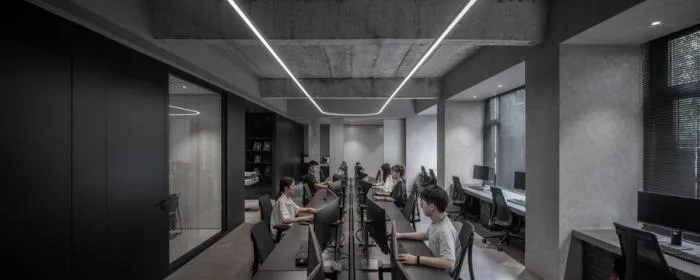 BIM建筑|生长的黑盒子：从封闭校园到开放办公 / gad · line+ studio