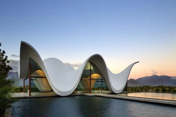 BIM建筑|Bosjes 教堂 / Steyn Studio