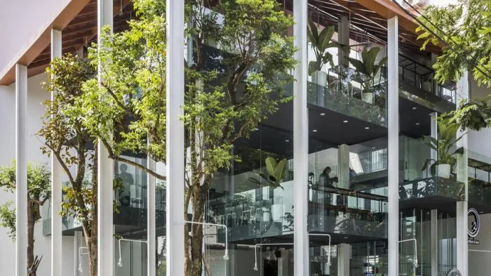 BIM建筑|O2咖啡店，越南 / MW archstudio