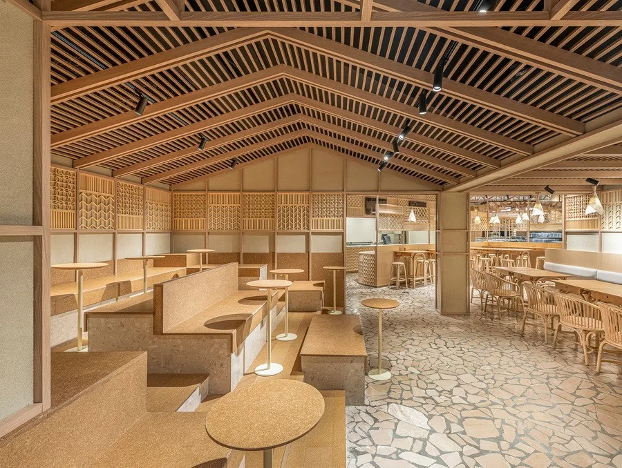 BIM建筑|寻味街市 / LUKSTUDIO 芝作室