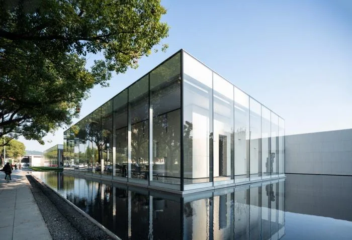BIM建筑|十棵大香樟下的三进院子：未来城展示馆 / 孟凡浩-gad · line+ studio