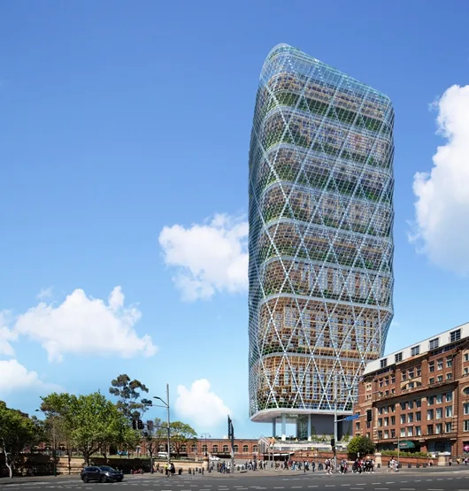 BIM建筑|SHoP和BVN设计世界上最高的混合木材塔楼