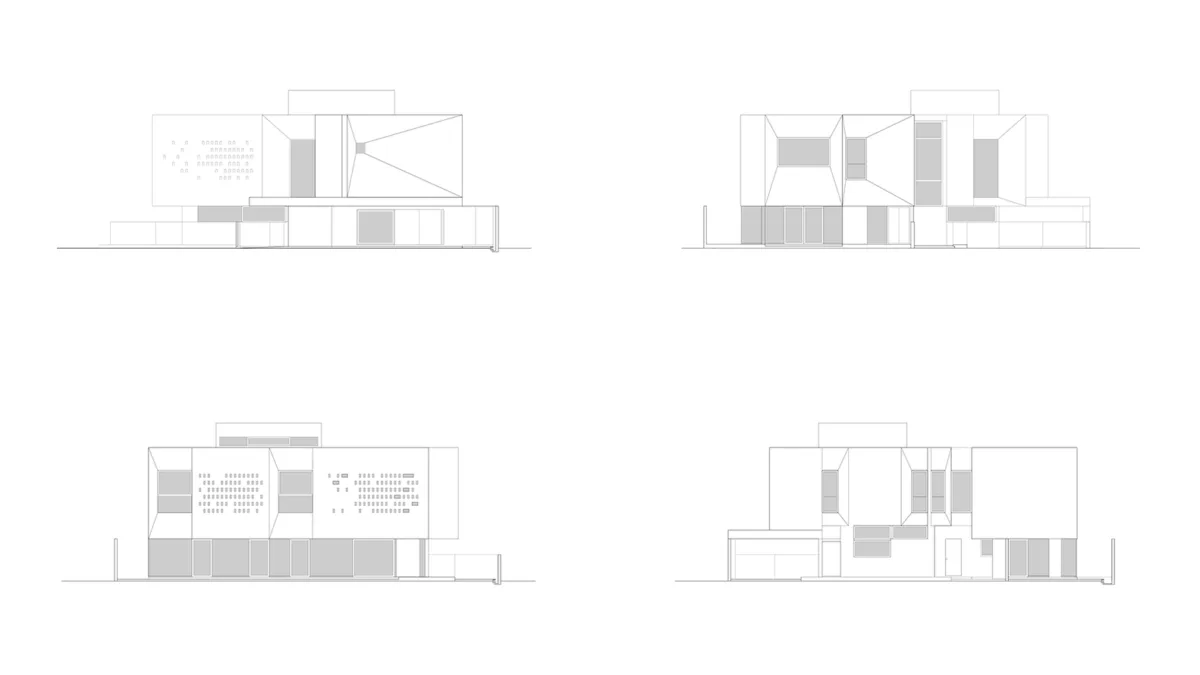 BIM建筑|观景宅 / Jim Caumeron Design