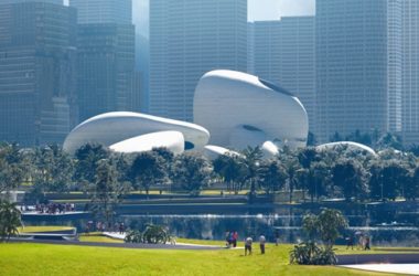 BIM建筑|MAD设计深圳“巨石”文化公园-BIM建筑网