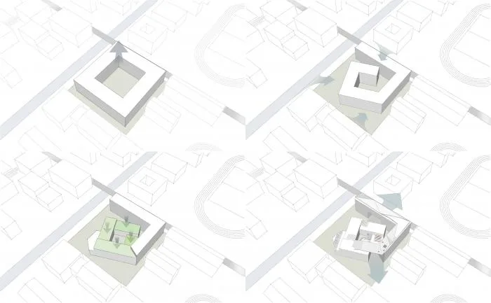 BIM建筑|乐清市育英寄宿学校小学部二期工程 / 中国美术学院风景建筑设计研究总院