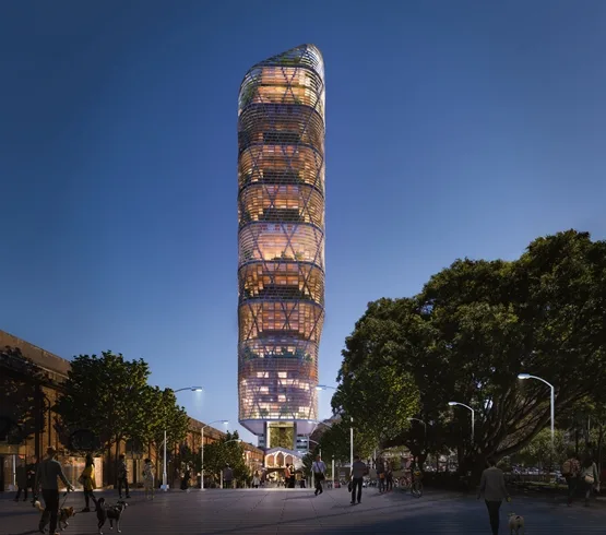BIM建筑|SHoP和BVN设计世界上最高的混合木材塔楼