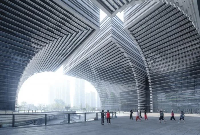 BIM建筑|常州文化广场 / gmp