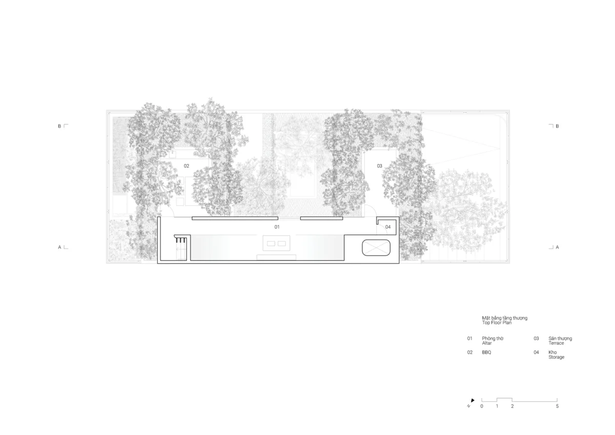 BIM建筑|越南Tan Dinh住宅，简居于“桥上” / MIA Design Studio