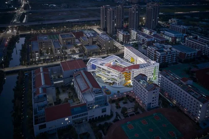 BIM建筑|乐清市育英寄宿学校小学部二期工程 / 中国美术学院风景建筑设计研究总院