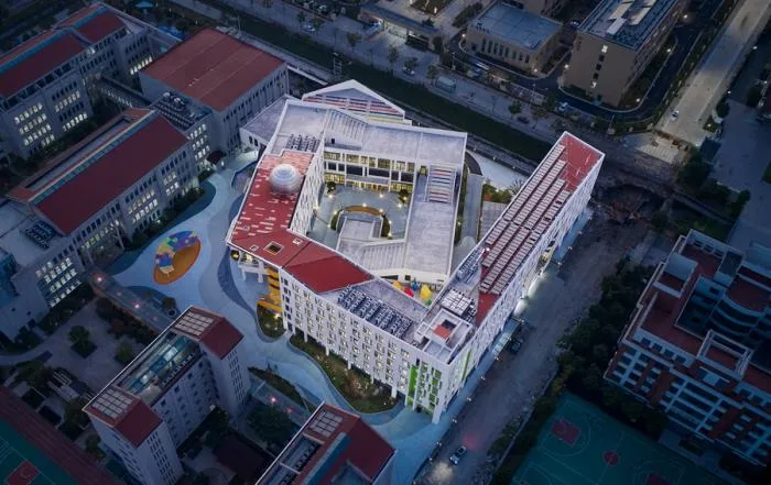 BIM建筑|乐清市育英寄宿学校小学部二期工程 / 中国美术学院风景建筑设计研究总院
