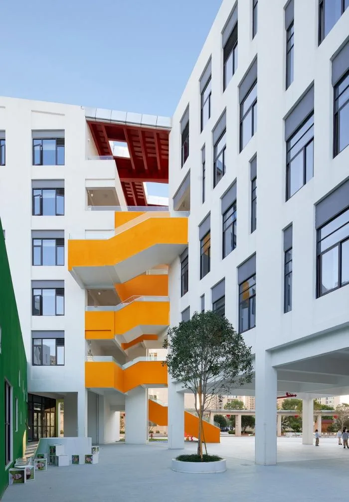 BIM建筑|乐清市育英寄宿学校小学部二期工程 / 中国美术学院风景建筑设计研究总院