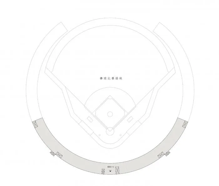 BIM建筑|云南省腾冲市国际棒球运动公园 / 深圳中海世纪建筑设计有限公司