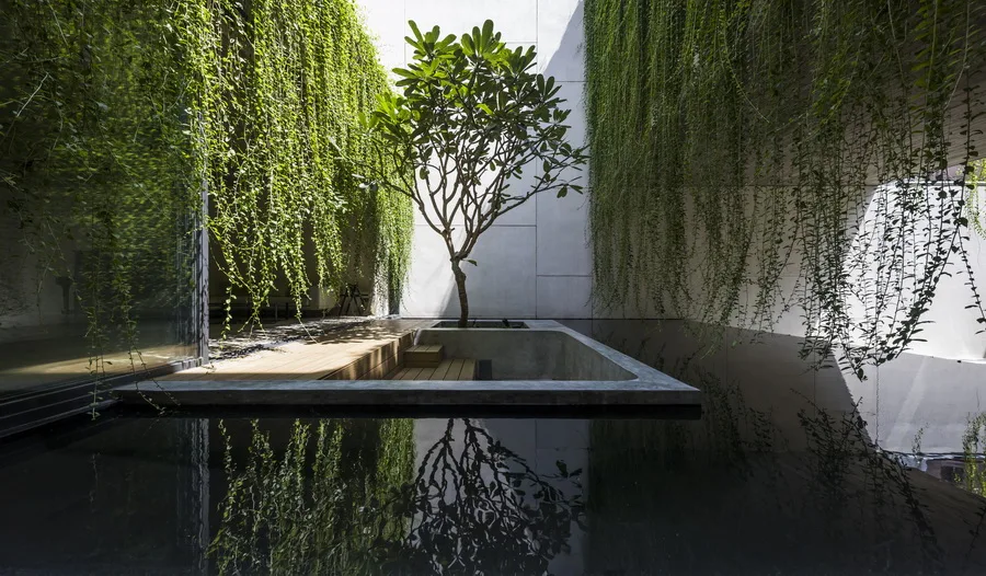 BIM建筑|越南Tan Dinh住宅，简居于“桥上” / MIA Design Studio