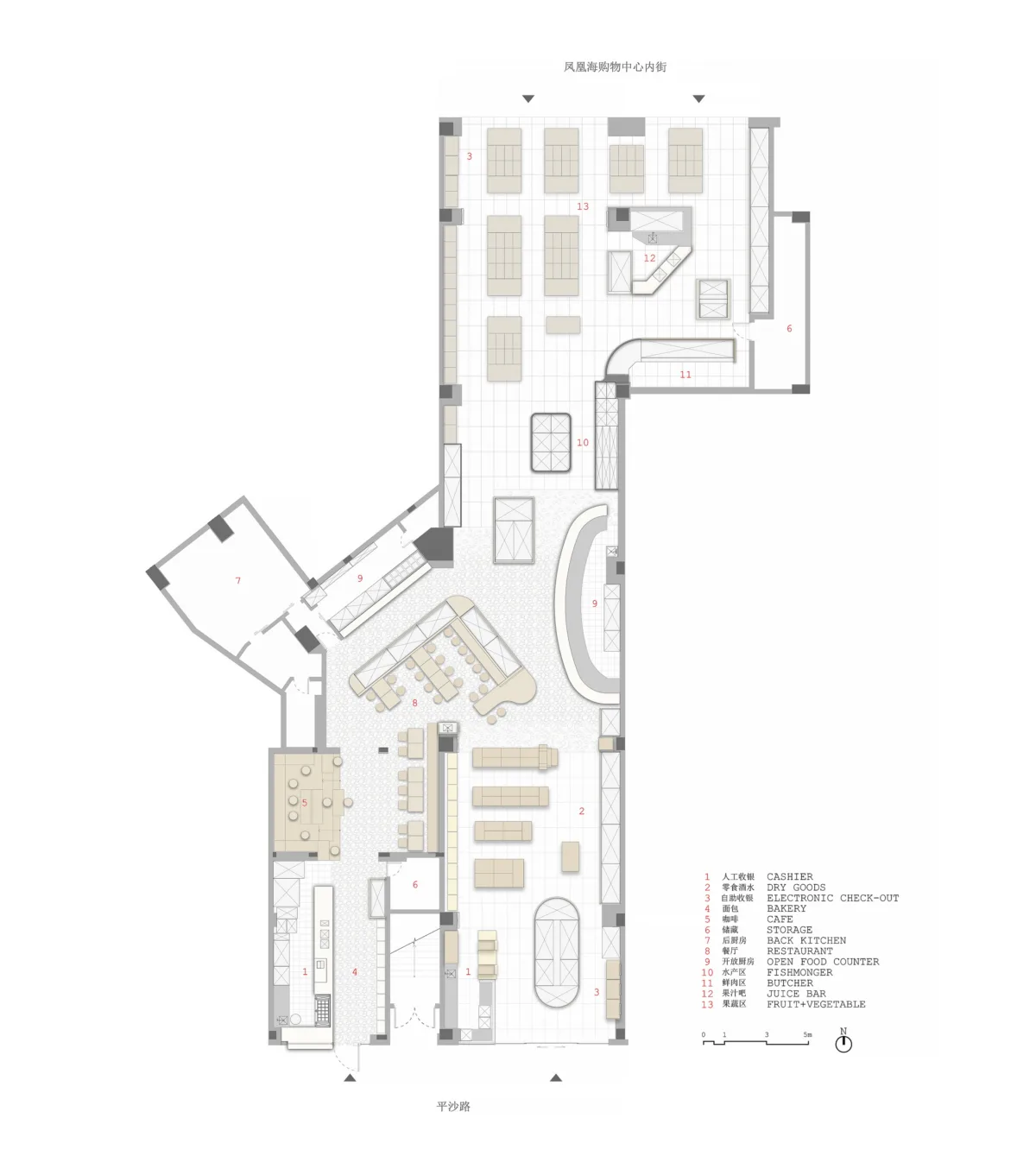 BIM建筑|寻味街市 / LUKSTUDIO 芝作室
