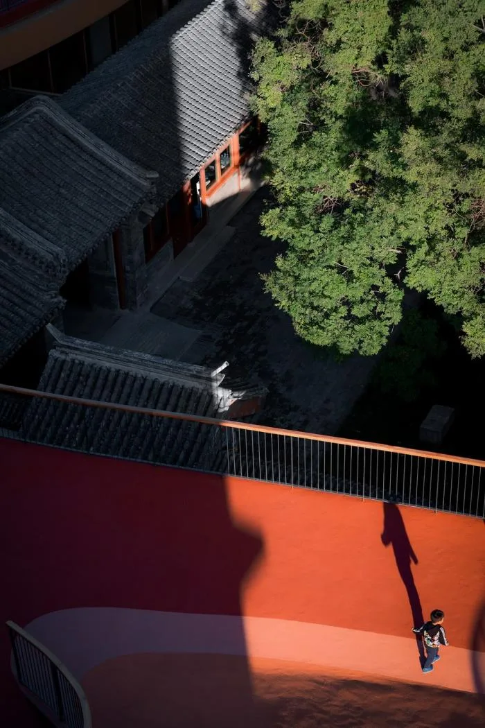 BIM建筑| MAD新作：北京乐成四合院幼儿园，将老北京“捧在手心”