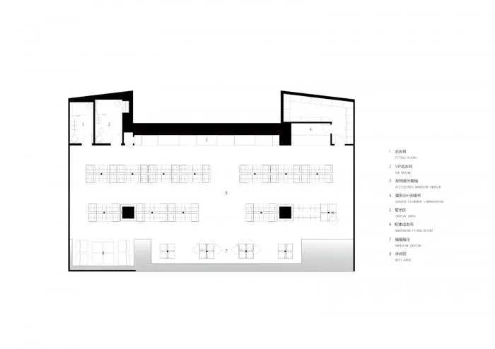 BIM建筑|秩序中的百变空间——J1M5 买手店 / 万社设计