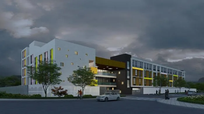 BIM建筑|广西壮族自治区直属机关第二幼儿园，中国 / 广西中盛建筑设计有限公司