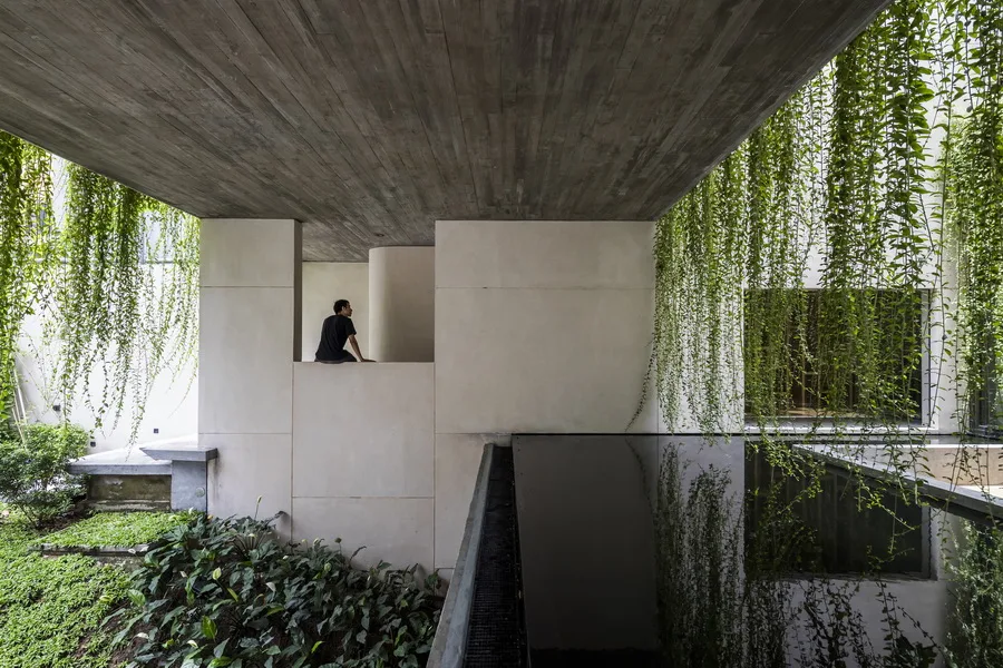 BIM建筑|越南Tan Dinh住宅，简居于“桥上” / MIA Design Studio