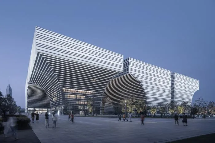 BIM建筑|常州文化广场 / gmp