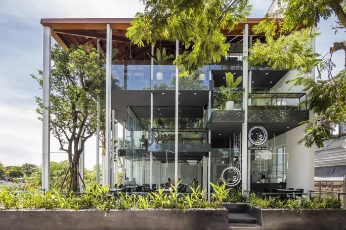 BIM建筑|O2咖啡店，越南 / MW archstudio