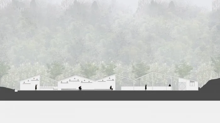 BIM建筑|金城社区五统一公共空间 / 时地建筑工作室