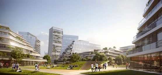 BIM建筑|腾讯公布深圳无车社区总体规划