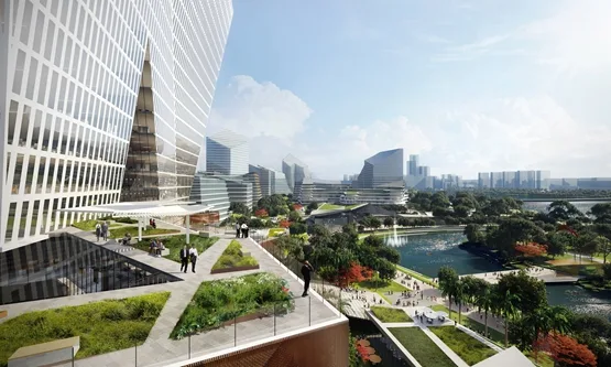 BIM建筑|腾讯公布深圳无车社区总体规划