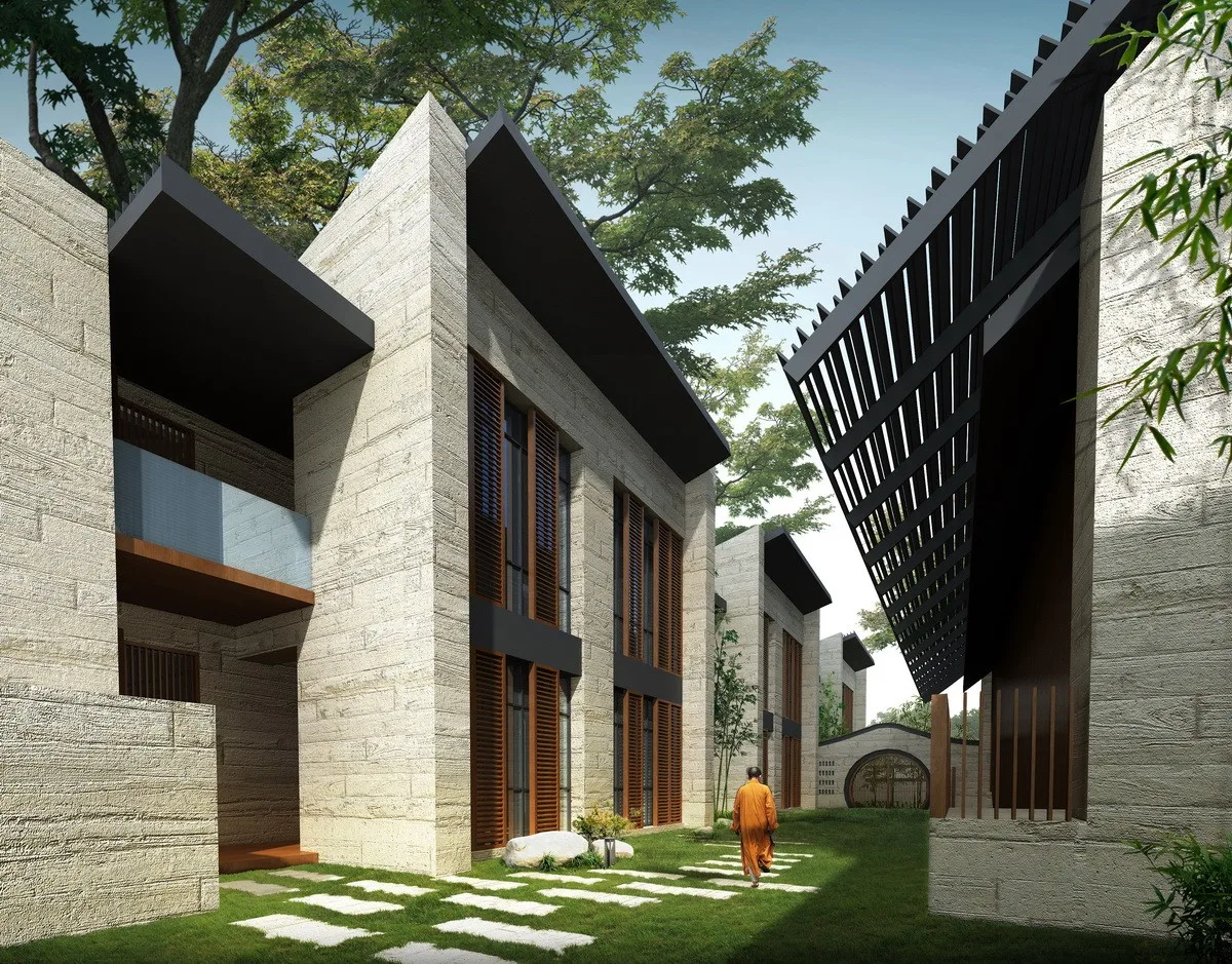BIM建筑|融素——一座现代寺庙的初现 / 墨泰建筑