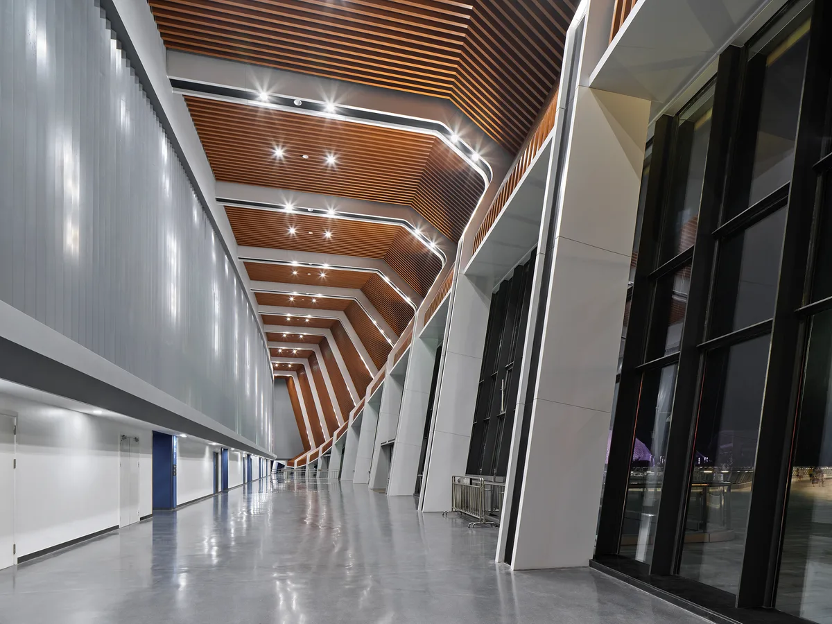 BIM建筑|宁波奥林匹克体育中心：运动空间的色彩美学 / CCDI卝智设计