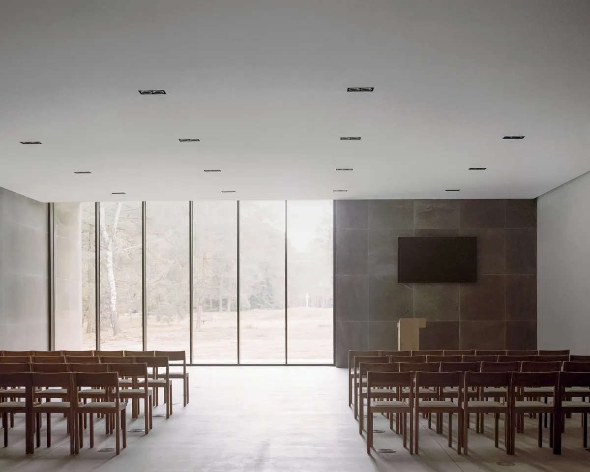 BIM建筑|荷兰受害者纪念堂“卢嫩馆”，消隐而平和 / KAAN Architecten
