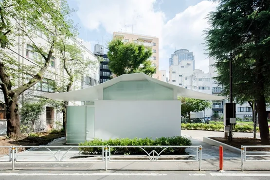 BIM建筑|槙文彦设计“愉快屋顶”厕所