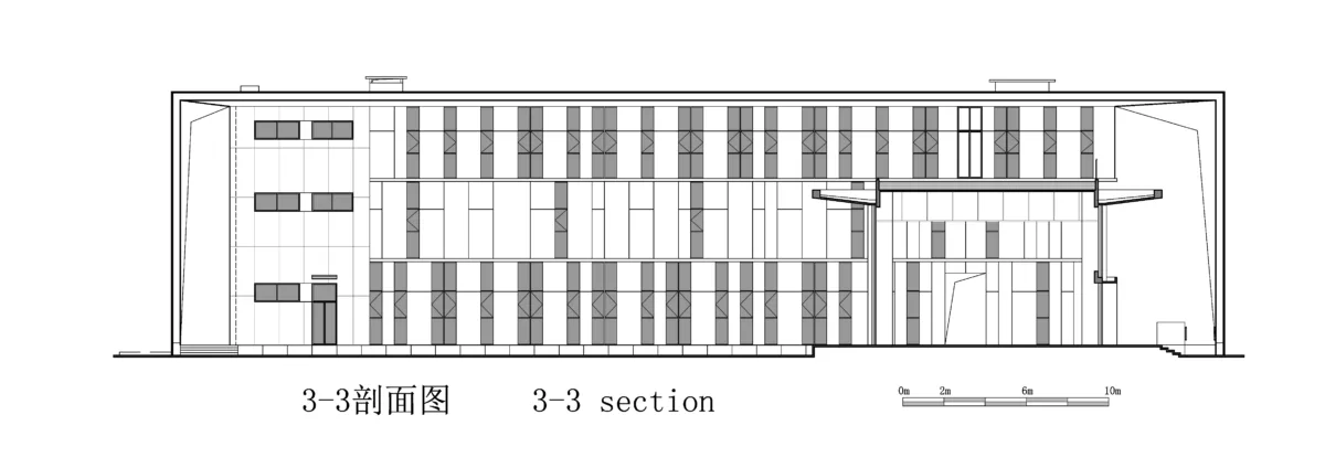 BIM建筑|广西贺州市.平桂档案馆——简洁至上 / 广西中盛建筑设计有限公司