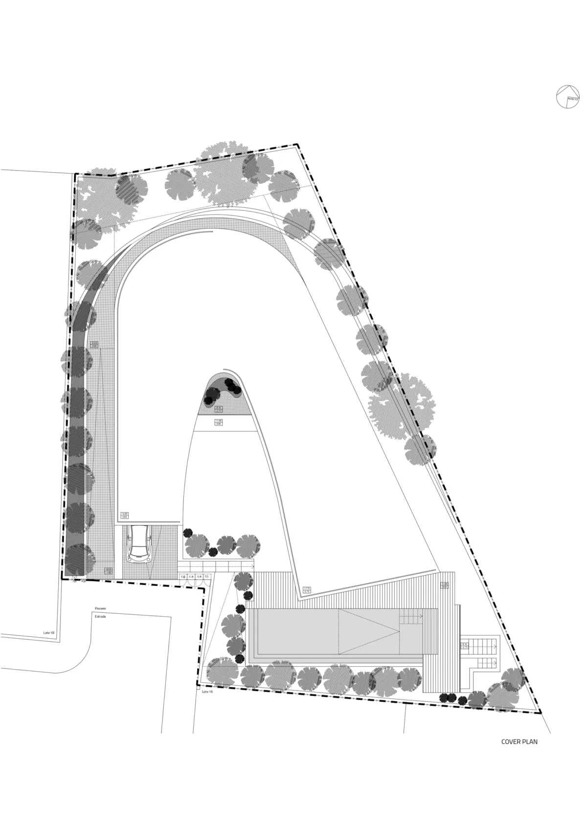 BIM建筑|葡萄牙 Dorfler 住宅，大胆而优雅的曲线 / Vitor Vilhena Arquitectura