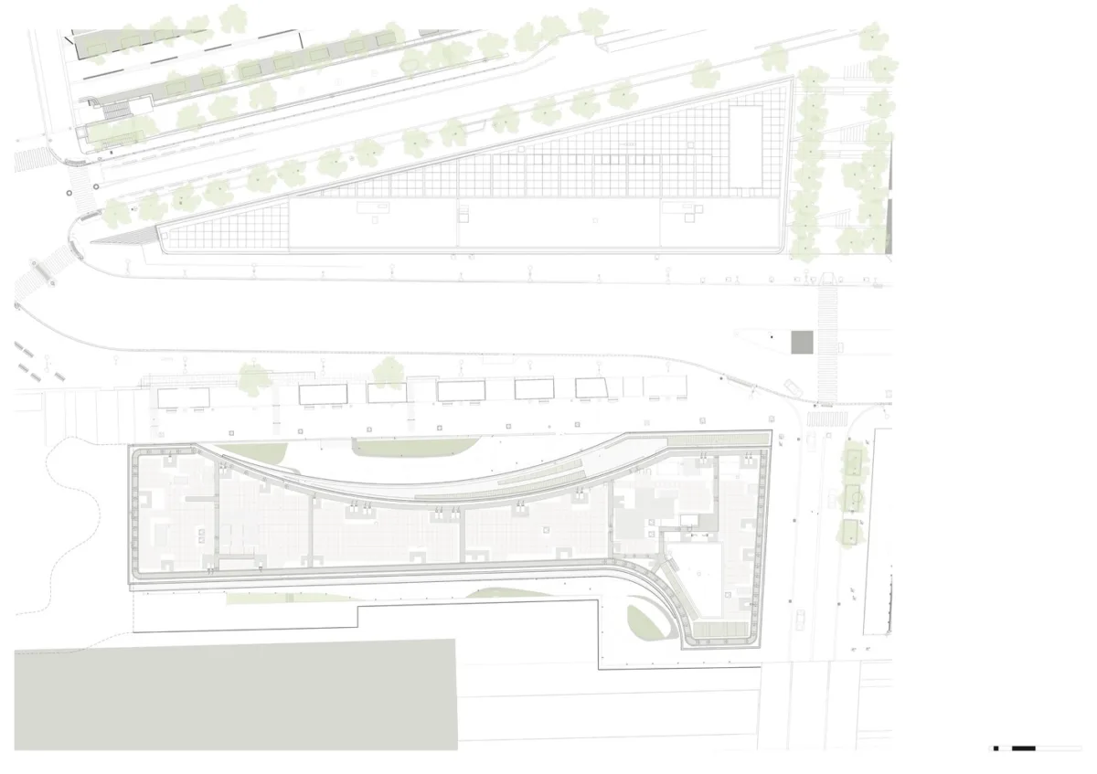 BIM建筑|挪威事务所Snøhetta将雪一般的建筑搬到了巴黎 | 世界报巴黎总部