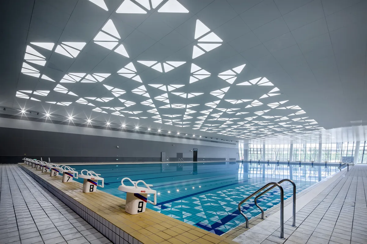 BIM建筑|宁波奥林匹克体育中心：运动空间的色彩美学 / CCDI卝智设计