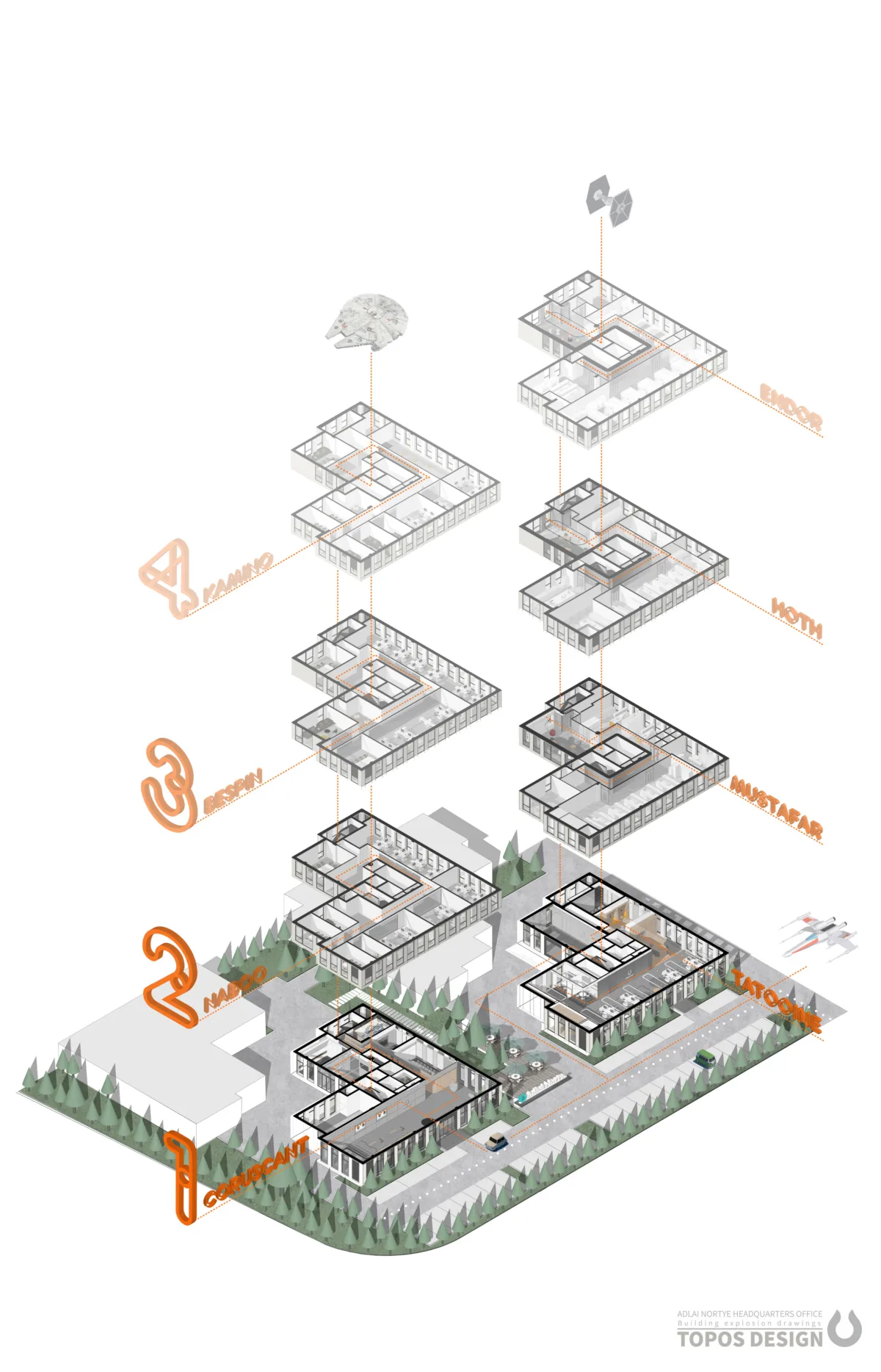 BIM建筑|阿诺医药肿瘤免疫治疗药物创新中心 / TOPOS DESIGN