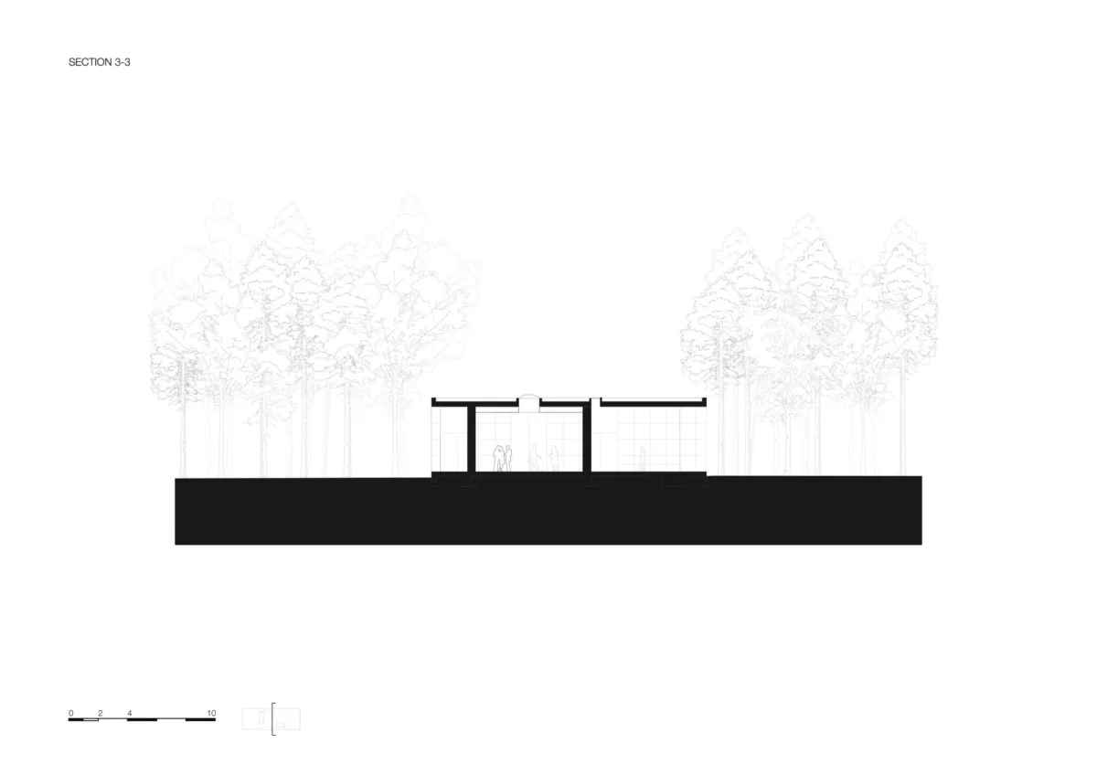 BIM建筑|荷兰受害者纪念堂“卢嫩馆”，消隐而平和 / KAAN Architecten