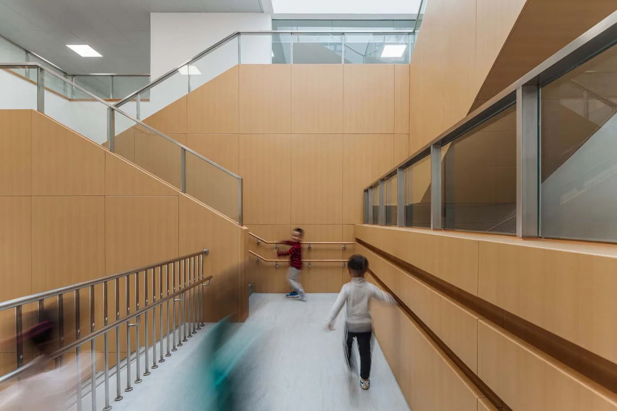 BIM建筑|华东师范大学第二附属中学前滩学校及冰厂田前滩幼儿园 / 致正建筑工作室+大正建筑事务所