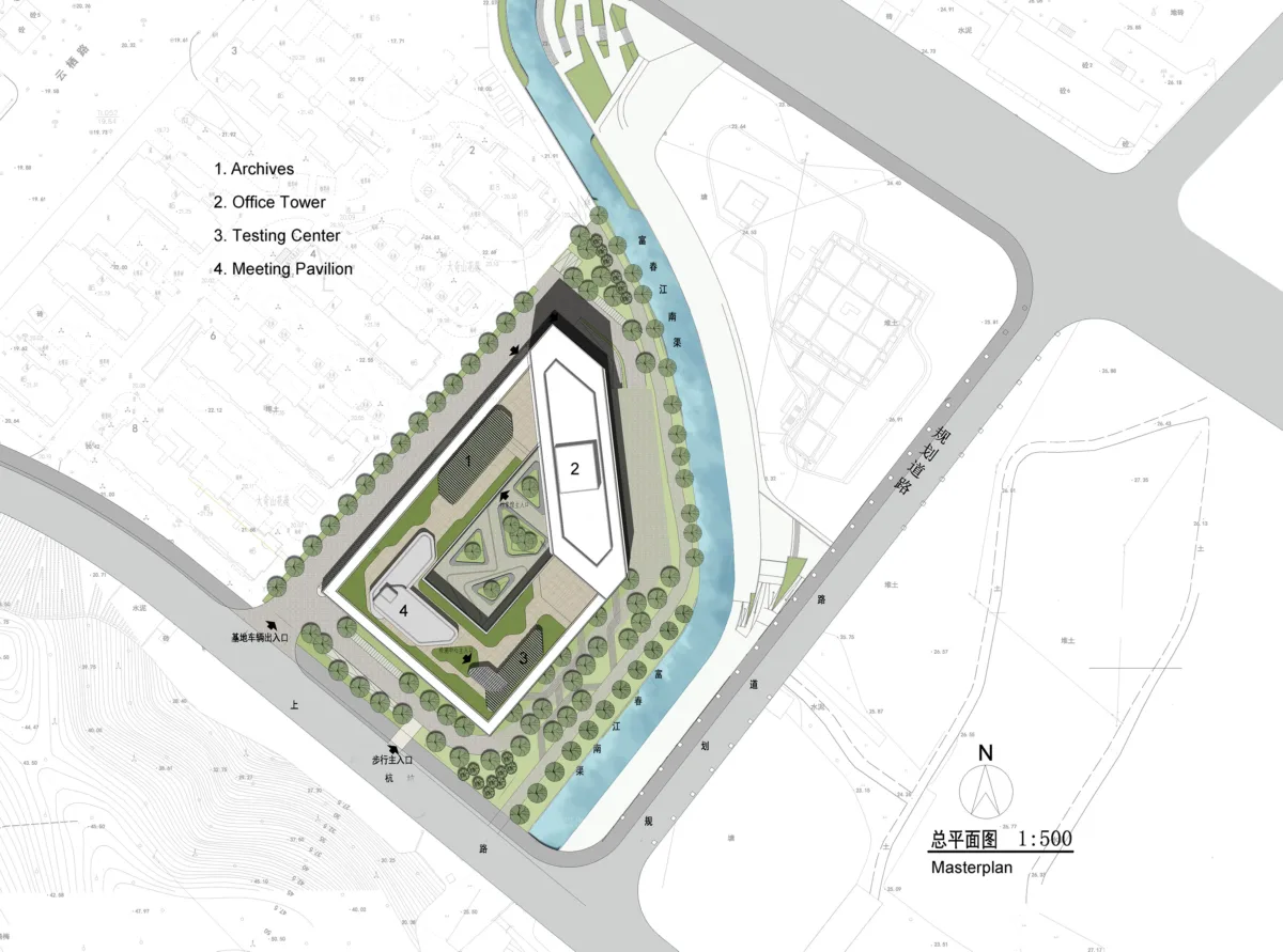 BIM建筑|杭州桐庐档案馆 / BAU建筑城市设计