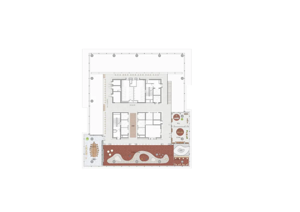 BIM建筑|朝彻书屋——一个抽象的港口城市 / Wutopia Lab