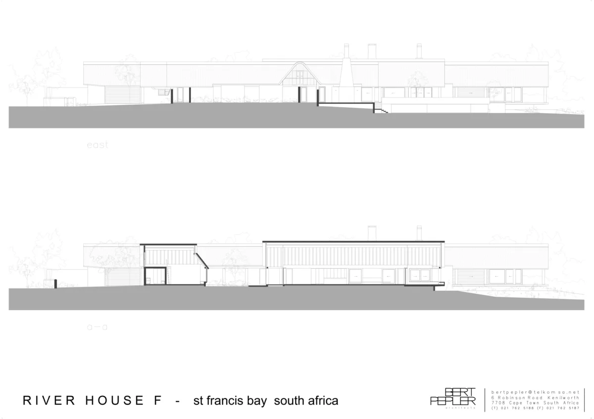 BIM建筑|南非乡村度假屋，乡土粗野主义 / Bert Pepler Architects
